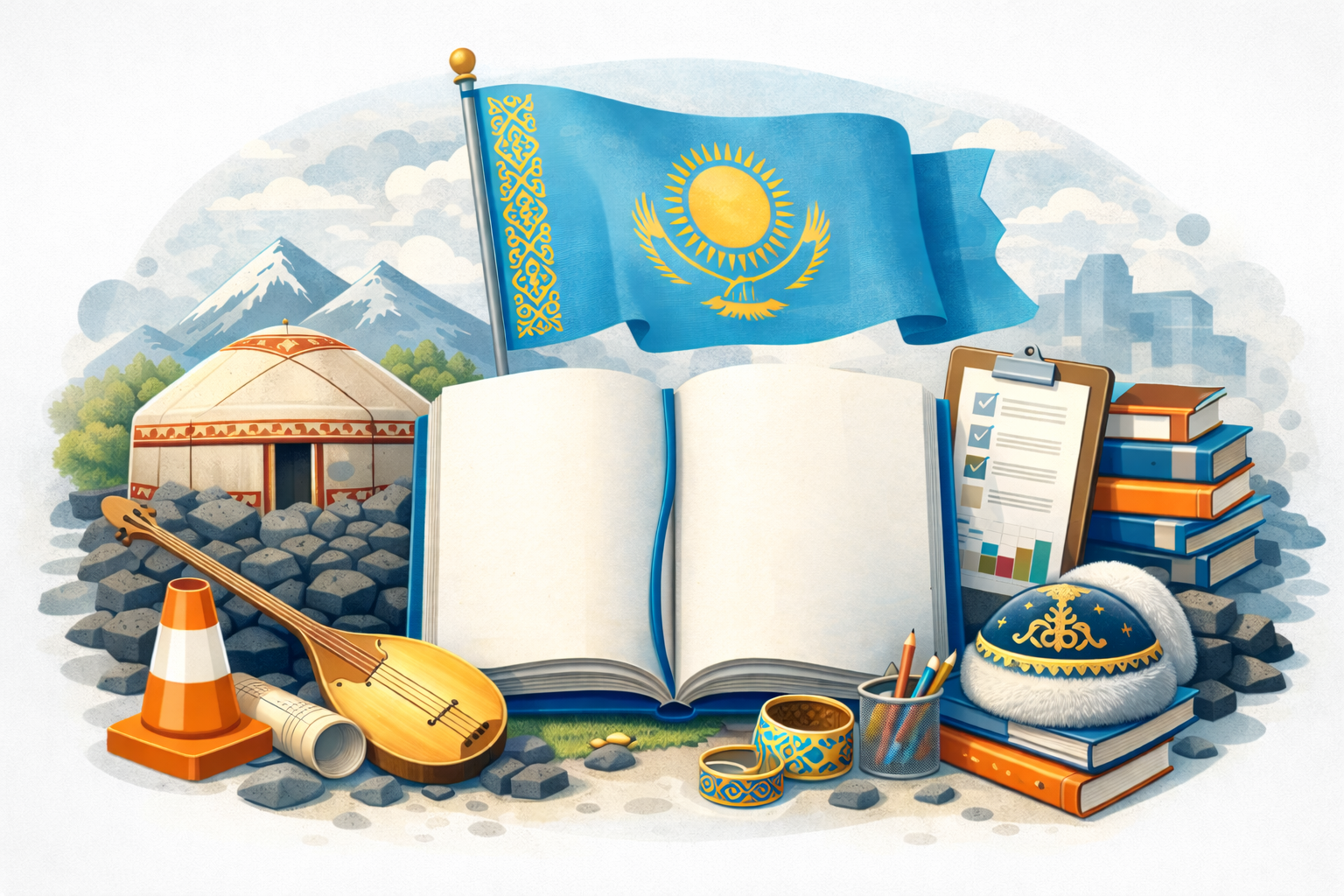 Казахский язык для работы: базовая грамматика и профессиональная лексика